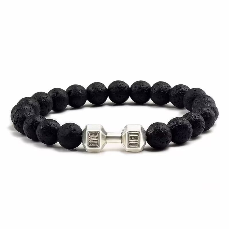 🔥Last day for 50% off-Dumbbell Bracelet, The Symbol Of Fitness Enthusiasts!