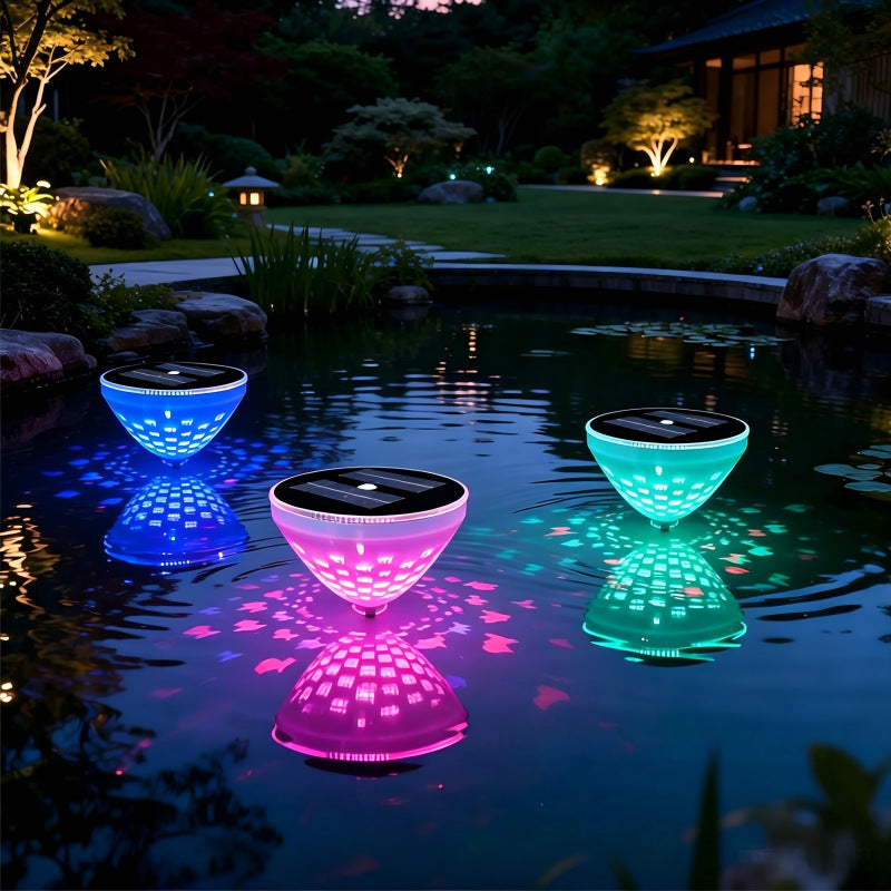 🎁 2026 Summer Hot Sale – 50% OFF 💦 Solar Floating Pool Light with Colorful Fish Projection