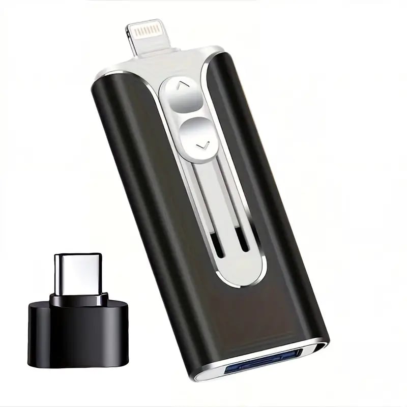 🔥تخفيضات سريعة ٥٠٪! 🔥 محرك أقراص فلاش USB ٤ في ١ بسعة ٣٢ إلى ١ تيرابايت✨للهواتف وأجهزة الكمبيوتر