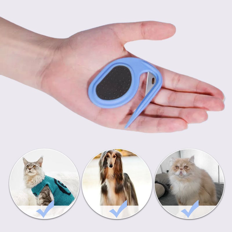 🤗Grooming Knife for Long-Haired Pets - Remove Clumps🐱