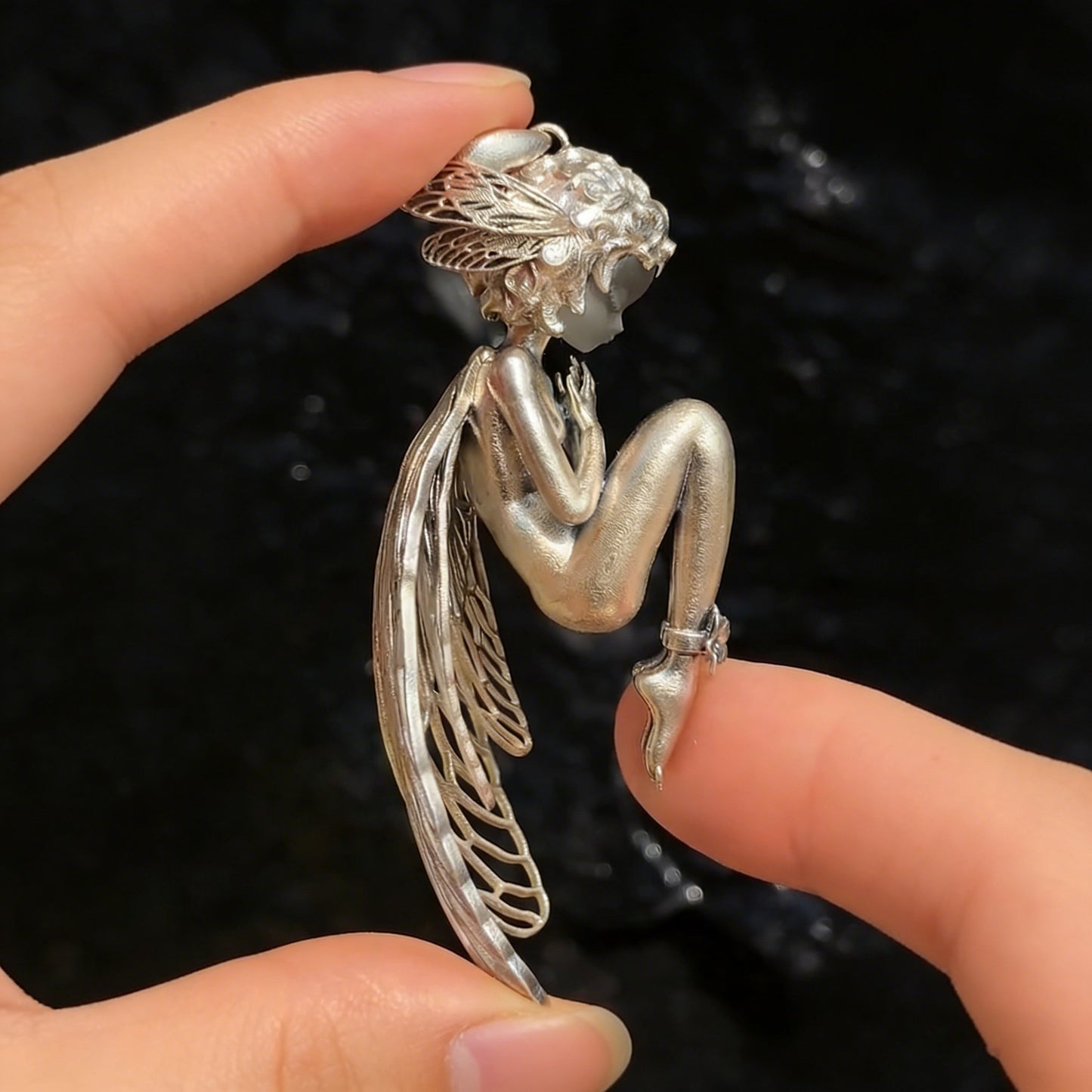 🧚Silent Angel Pendant