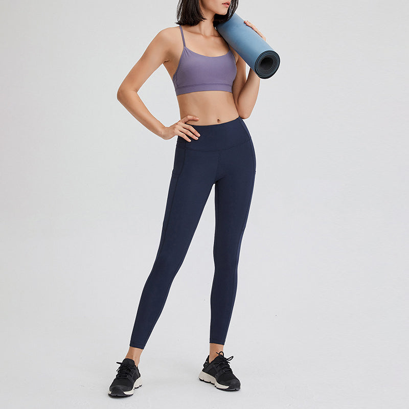 High-Elasticity Leggings with Pockets