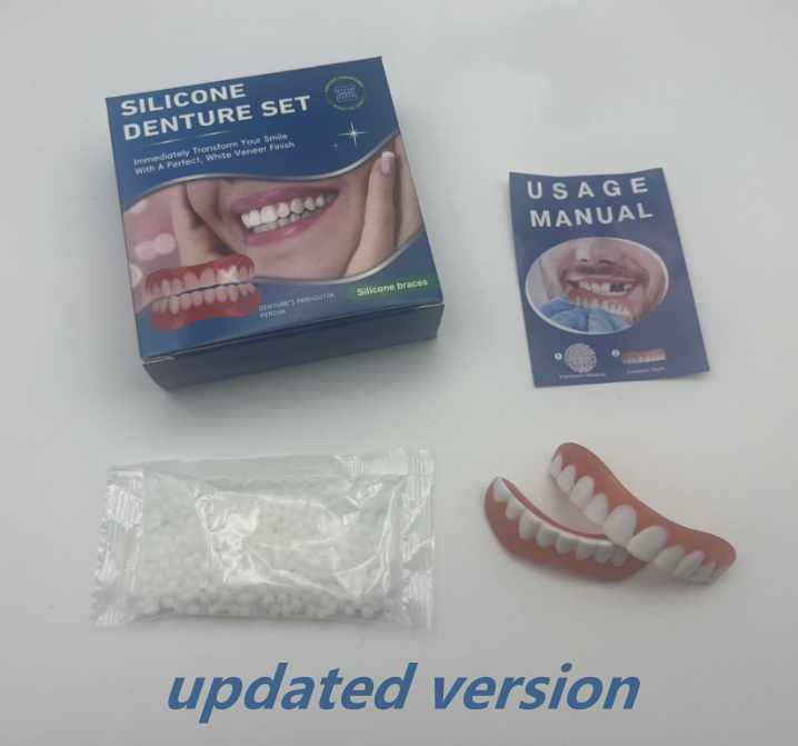 【EASY DENTURE™】The latest research and development from a top dental university, the third generation of silicone braces😁