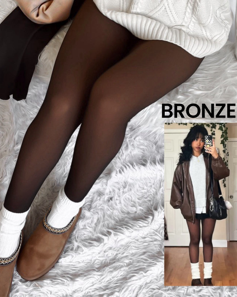 🔥Buy 2 Get 30% Off🔥Translucent Fleece Lined Tights