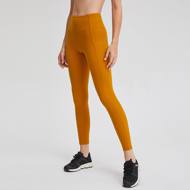 High-Elasticity Leggings with Pockets