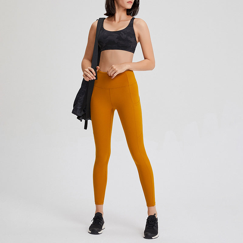 High-Elasticity Leggings with Pockets