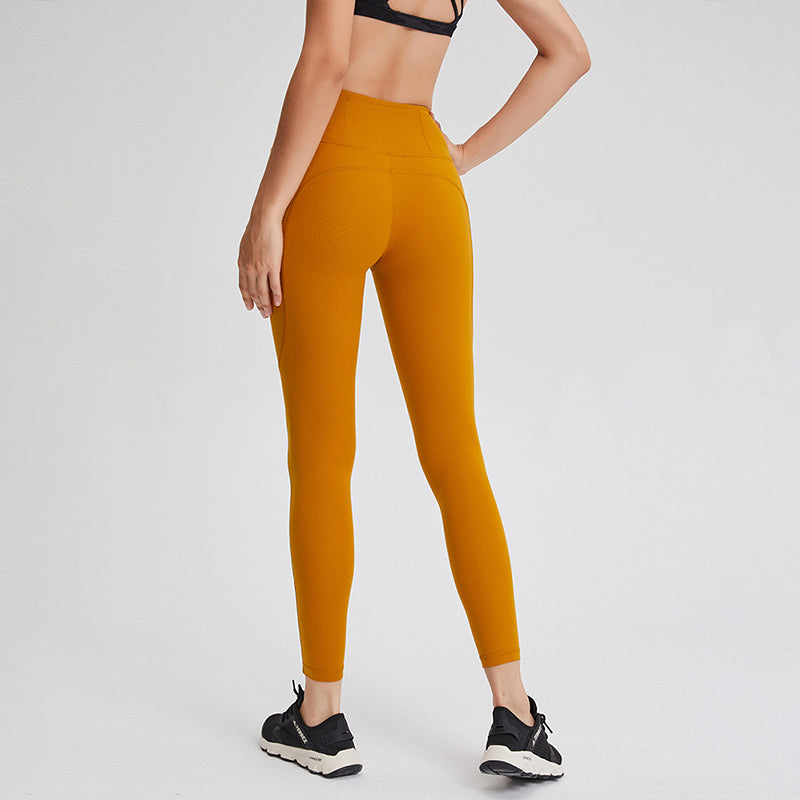 High-Elasticity Leggings with Pockets