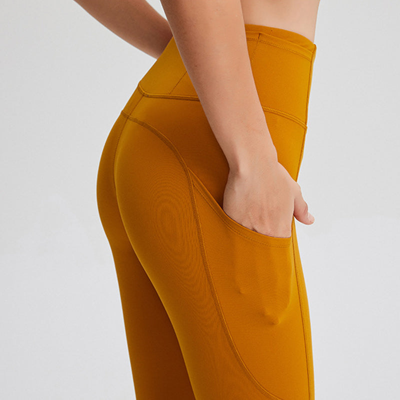 High-Elasticity Leggings with Pockets