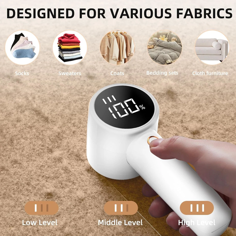 📢SHOP SALE -Fabric Shaver A Portable Electric Lint Remover - Rechargeable