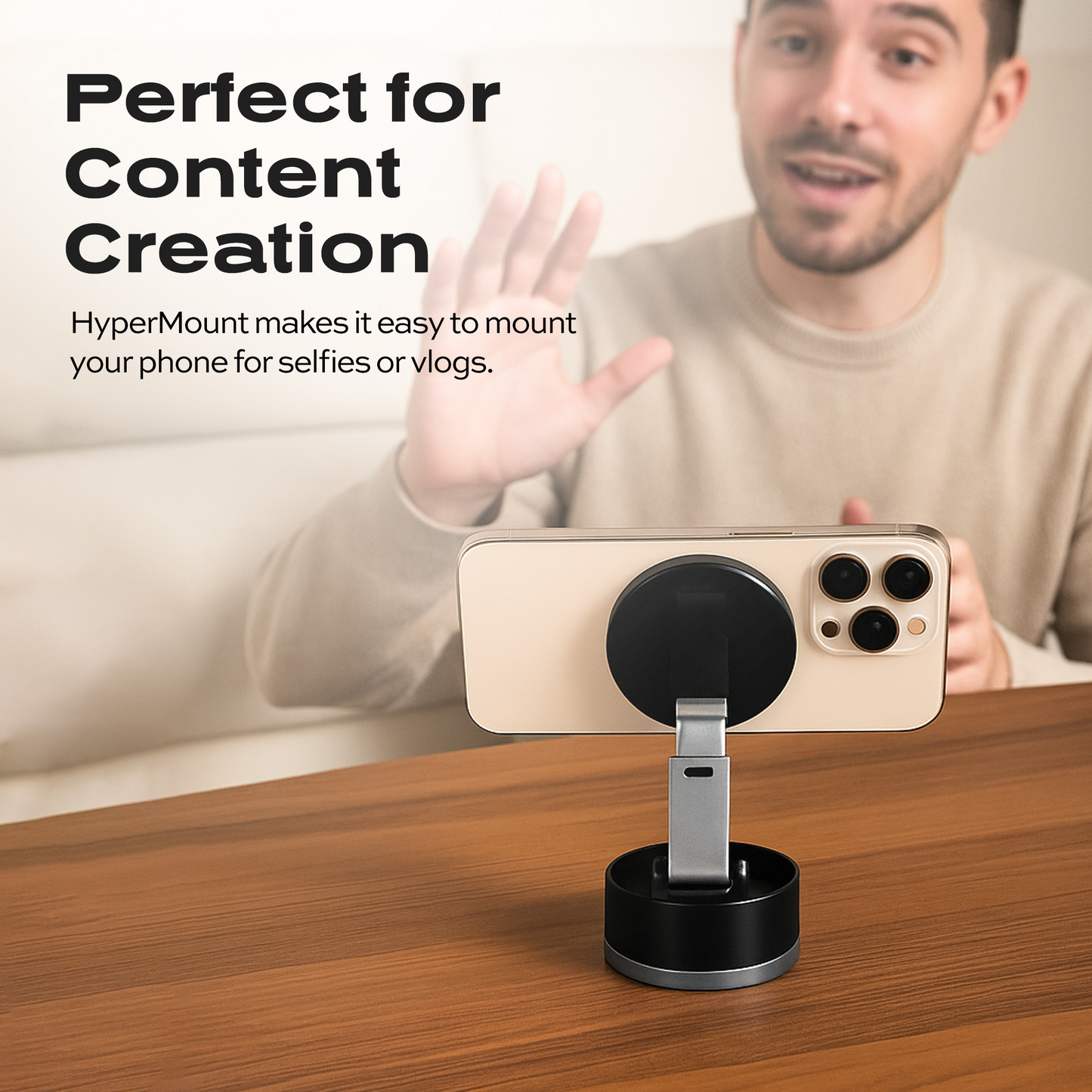 🔥70% off🔥-Vacuum adsorption phone holder