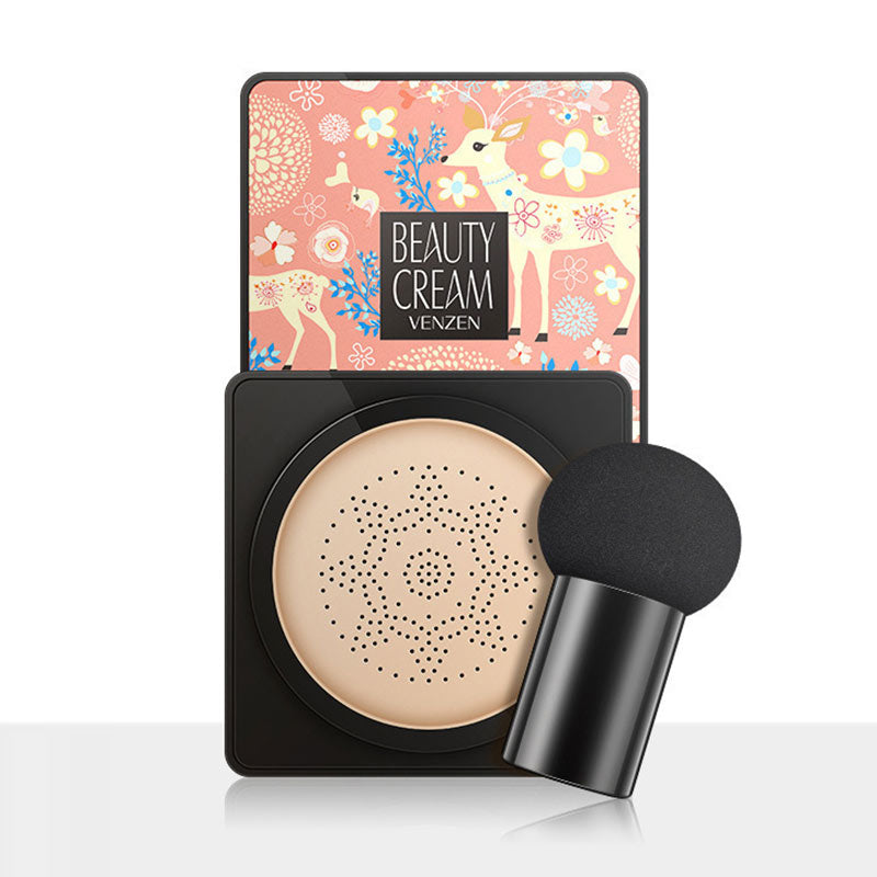 【As seen on celebrities!】🏆Pink Deer Mushroom Cushion BB Cream——🔥Only 100 units—sale closes once sold out. Act fast!