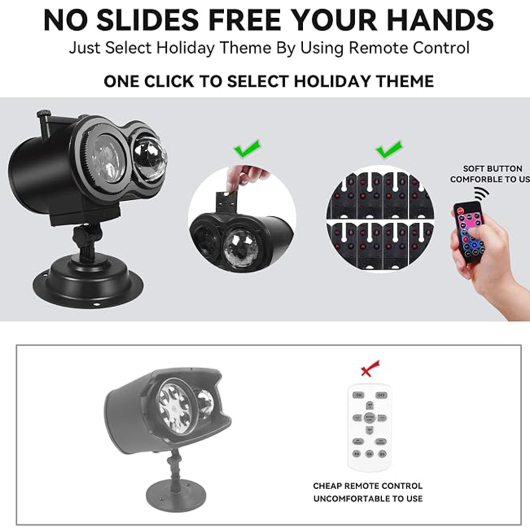 ๐32FT HD Halloween Projector | That Disappoint Your Halloween Party | 10 Unique HD Projection Patterns