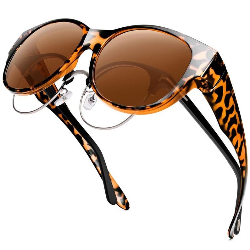 🔥Hot Sale 📢 2025 New Polarized UV400 Protection Trendy Round Cat-eye Sunglasses 😺🕶️