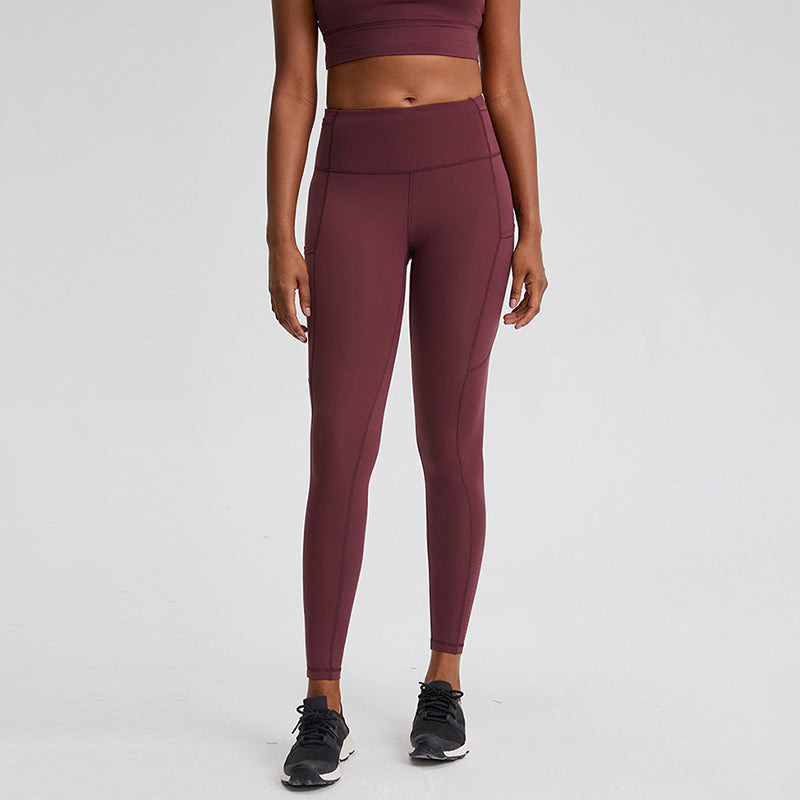High-Elasticity Leggings with Pockets