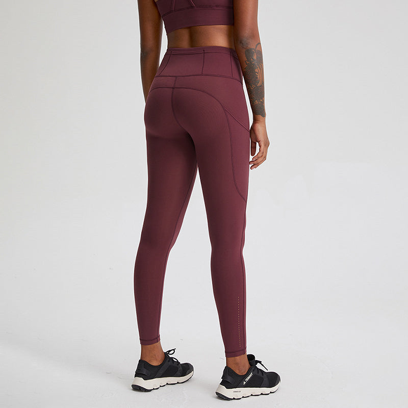 High-Elasticity Leggings with Pockets