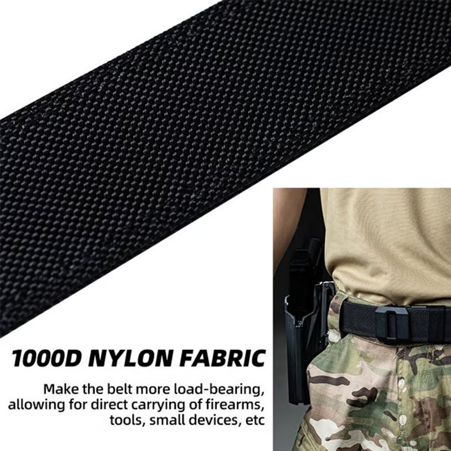 🔥Last Day 49% OFF🔥EDC Nylon Ratchet Belt
