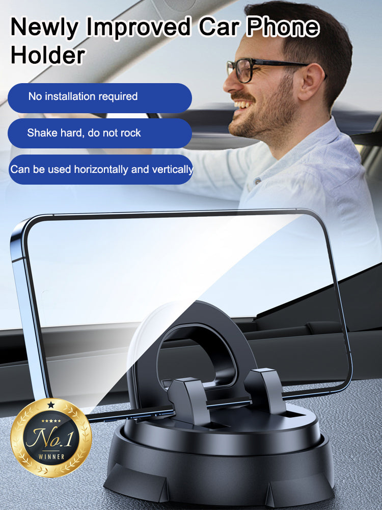 【Free Trial】Universal for all models, strong adsorption car bracket, no installation required, 20KG load-bearing