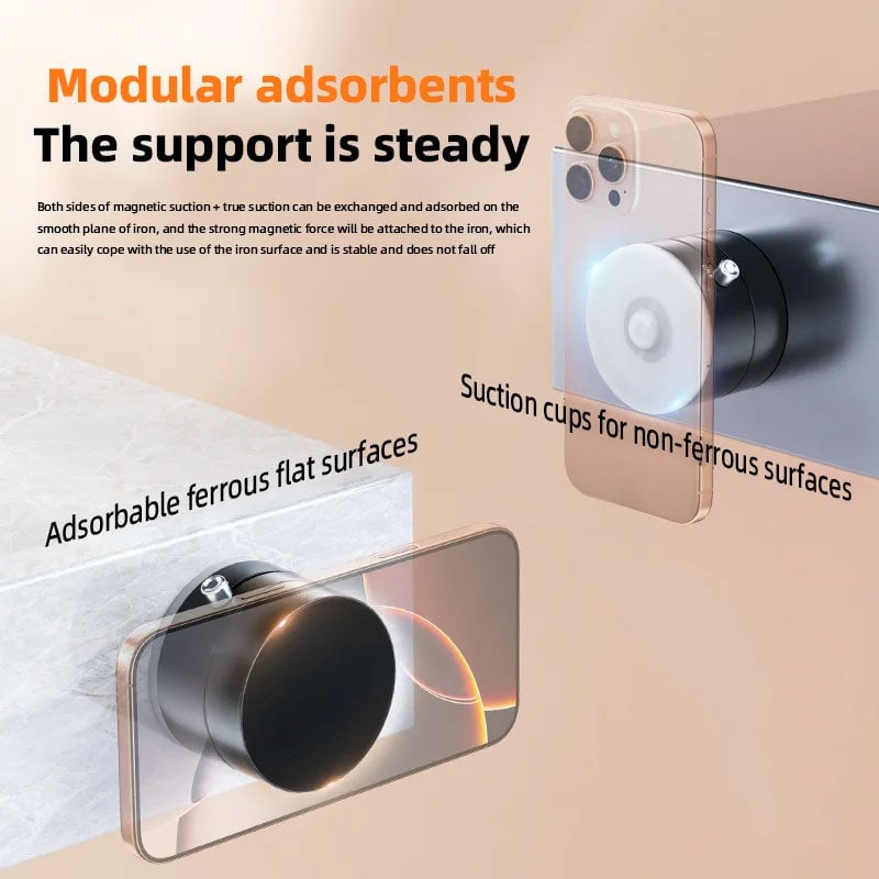 ⚡Incredible Deals🔥Foldable Portable Vacuum Magnetic Cell Phone Holder
