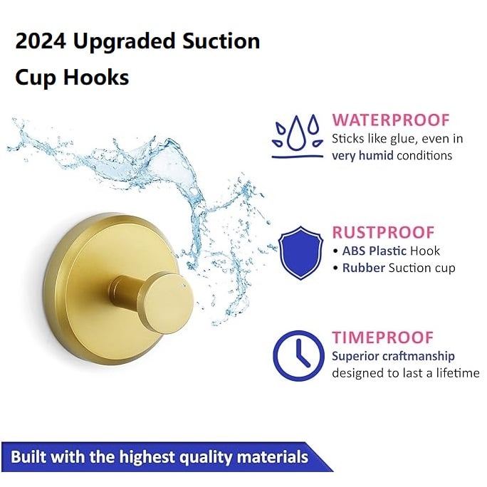 🔥 Buy 4 Get 4 FREE🔥🎄2025 Upgraded Suction Cup Hooks