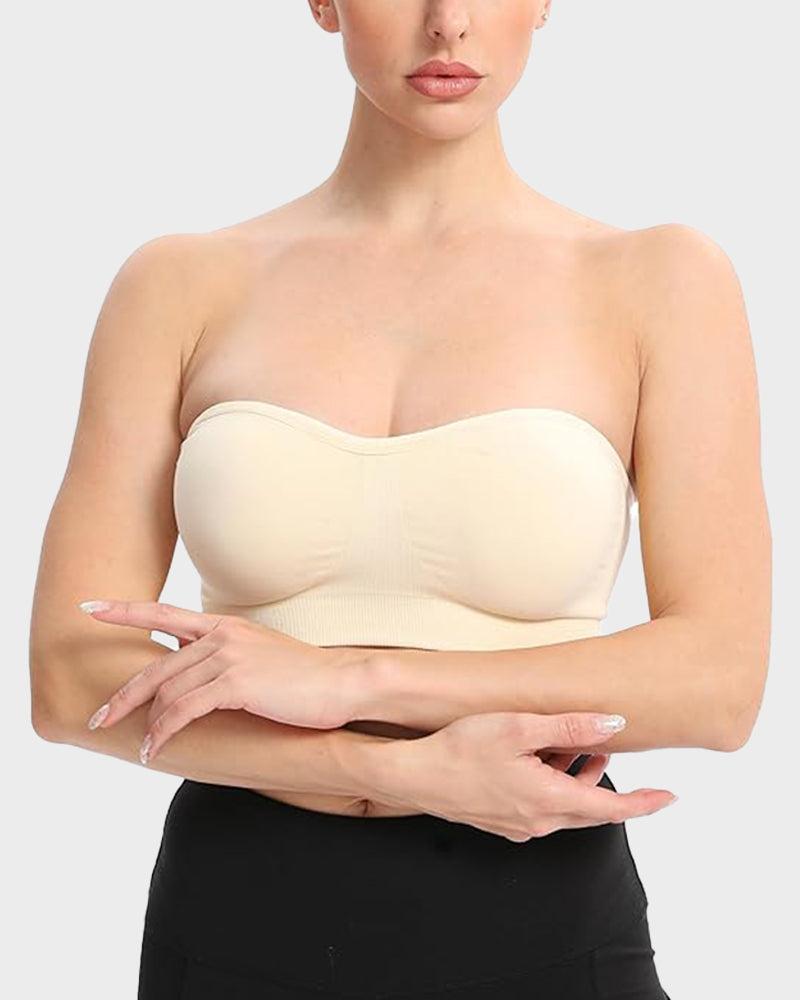🔥Buy 1 Get 1 Free🔥Non-Slip Bandeau Seamless Wireless Strapless Bra