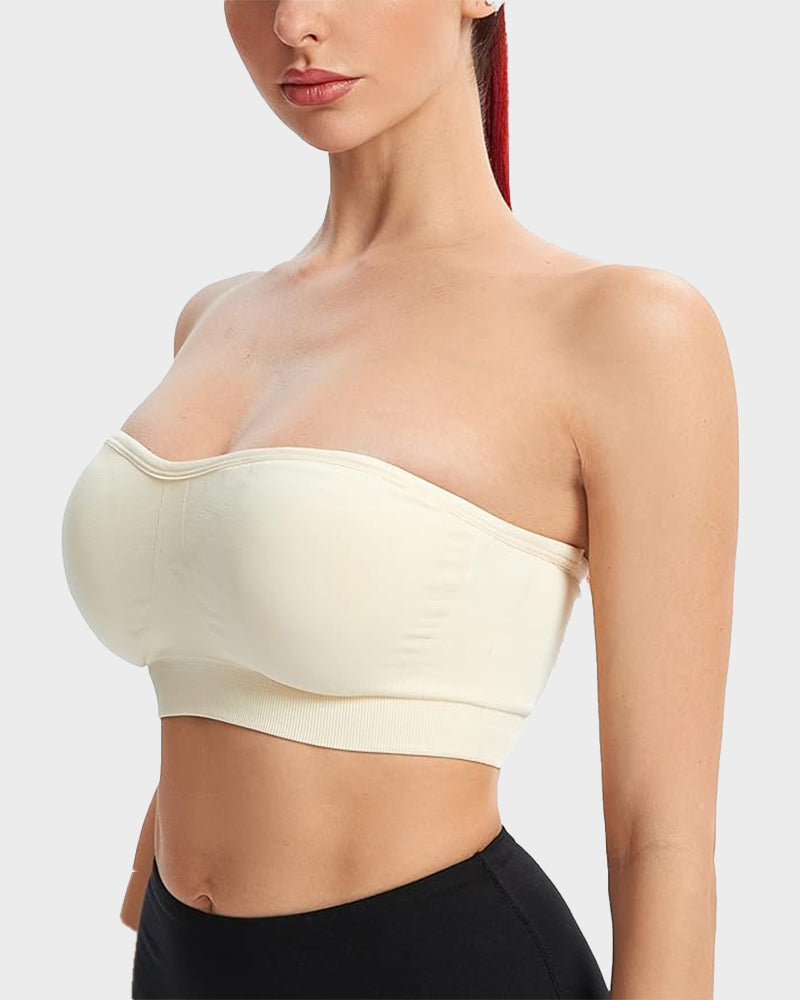 🔥Buy 1 Get 1 Free🔥Non-Slip Bandeau Seamless Wireless Strapless Bra