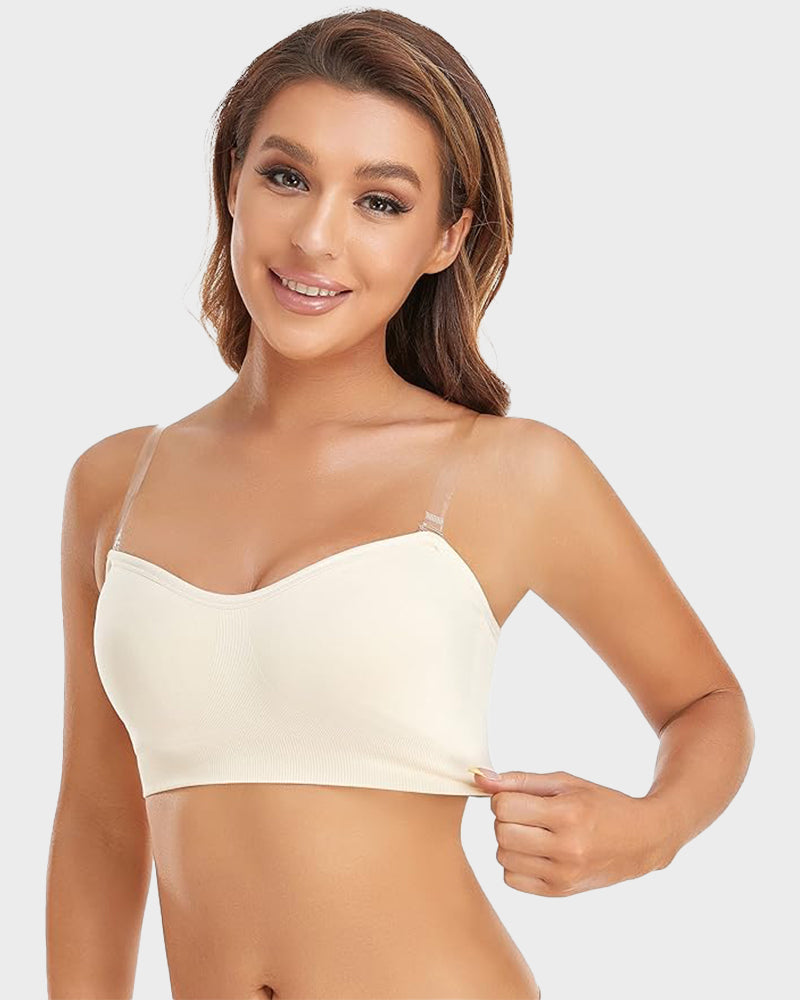 🔥Buy 1 Get 1 Free🔥Non-Slip Bandeau Seamless Wireless Strapless Bra