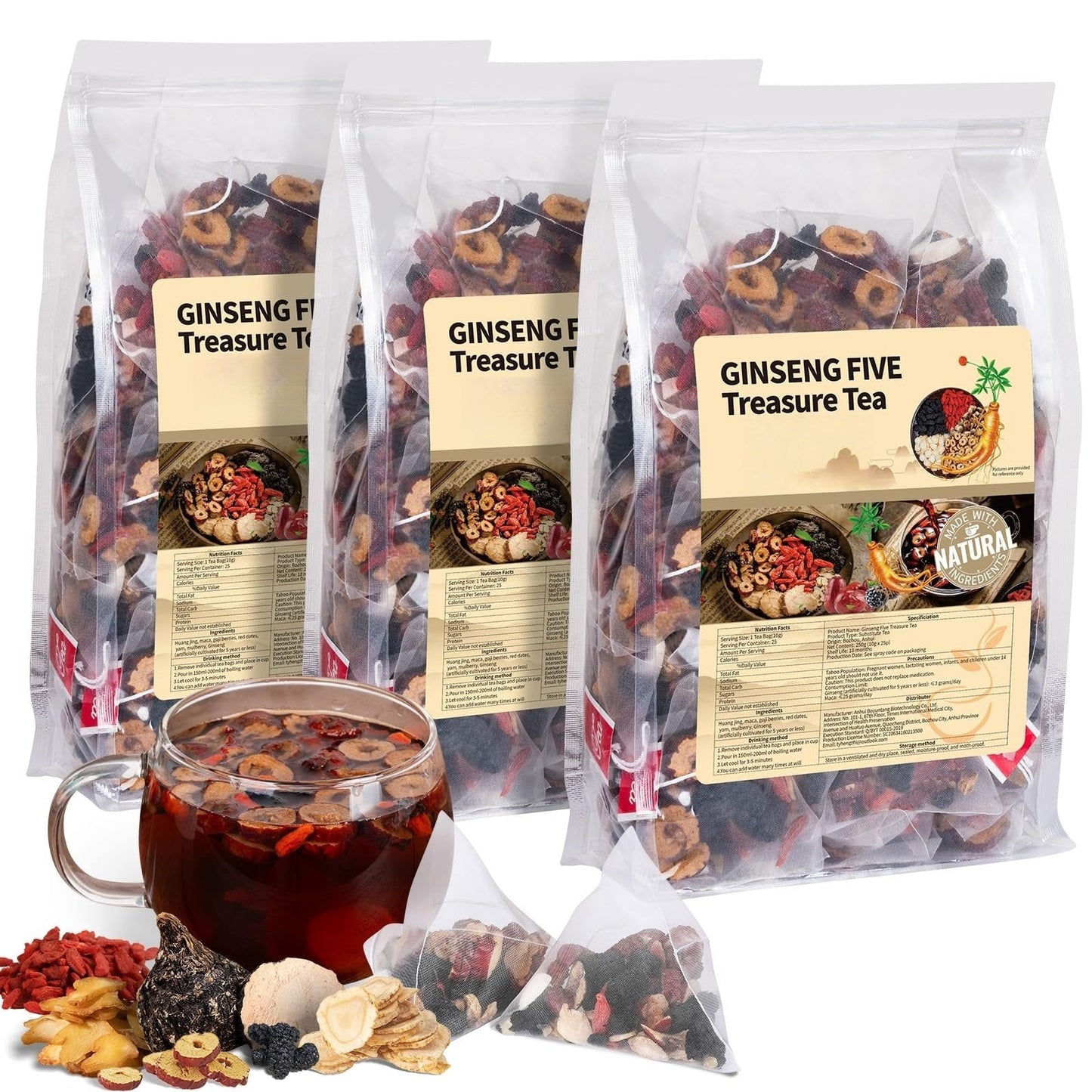 ⏰ Buy 3 Get 1 Free 🔥Formula Ginseng Treasure Tea