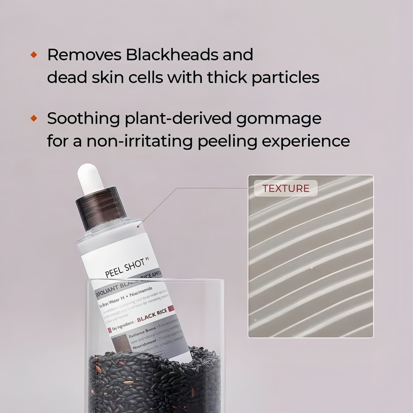 Peel Shot Glow Rice Ampoule Duo - Serums for Brightening, Exfoliating, and Moisturizing🌾