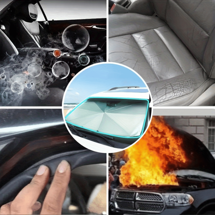 🎁 2 PACK 20% OFF🔥2025 Foldable Anti-UV Windshield Sunshade