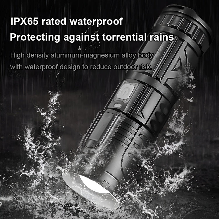 🚨 Ultra-Bright Tactical Flashlight — Long-Range Beam + Wide Floodlight, All-Night Visibility 🔦
