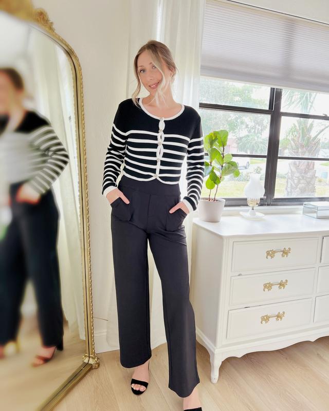 ⏰Buy 2 Get 1 Free🎁Loose High-Waist Business Casual Pants Yoga Pants