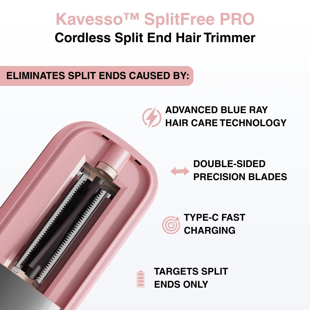 🔥The best-rated hair clippers of 2025 - Cordless Split End Hair Trimmer