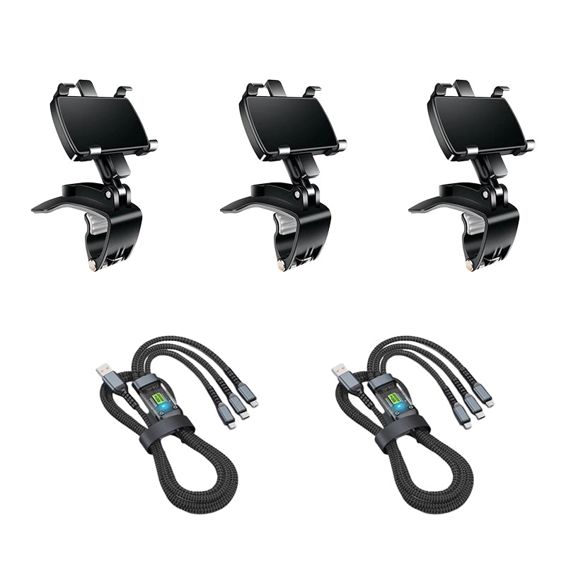 ⏰Limited Deal – 50% OFF! 360° Rotating Dashboard Phone Holder