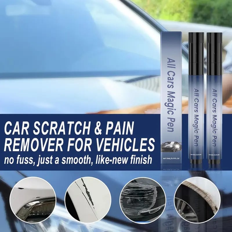 🚗Buy 1 Get 1 Free✨ Magic Car Scratch Removal Pen – Instant Paint Repair & Shine 🛠️🍂