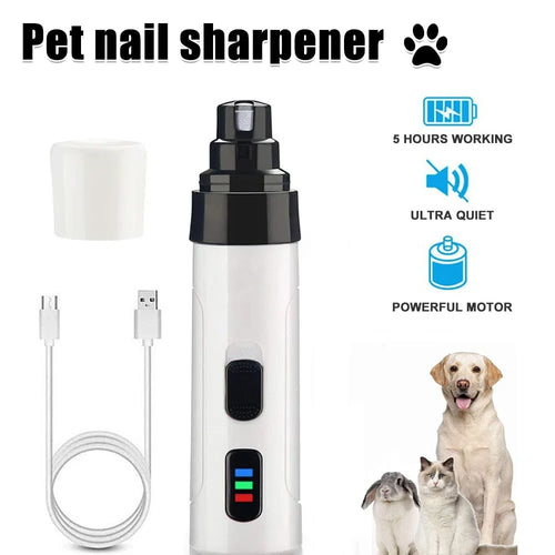 🔥Discount (Today Only)🔥Rechargeable USB Charging Electric Pet Nail Grinder