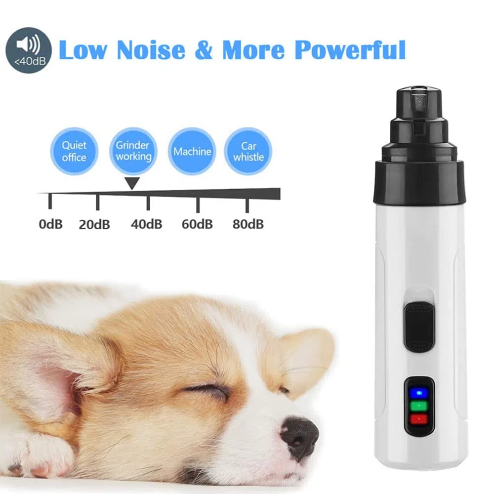 🔥Discount (Today Only)🔥Rechargeable USB Charging Electric Pet Nail Grinder