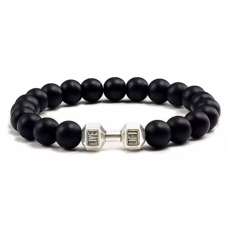 🔥Last day for 50% off-Dumbbell Bracelet, The Symbol Of Fitness Enthusiasts!