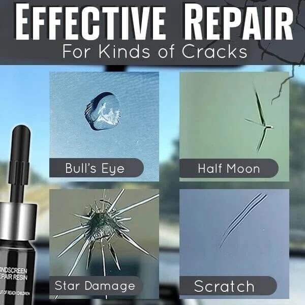 👍BUY MORE GET MORE FREE🔥Cracks Gone Glass Repair Kit (New Formula)