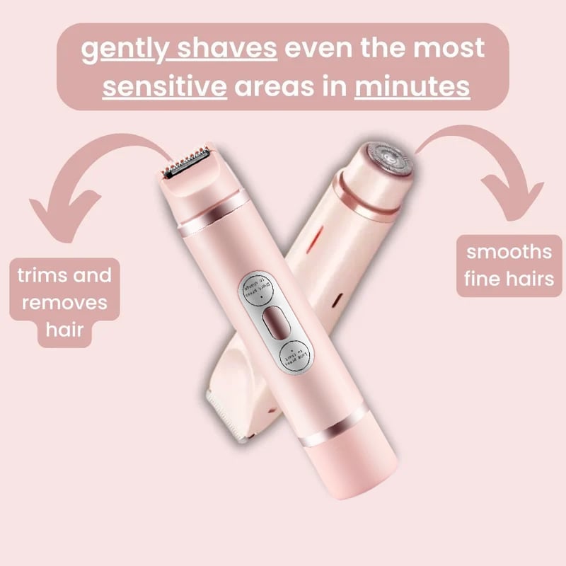 🏆Flash Deal!🔥2-in-1 Women's Body Shaver