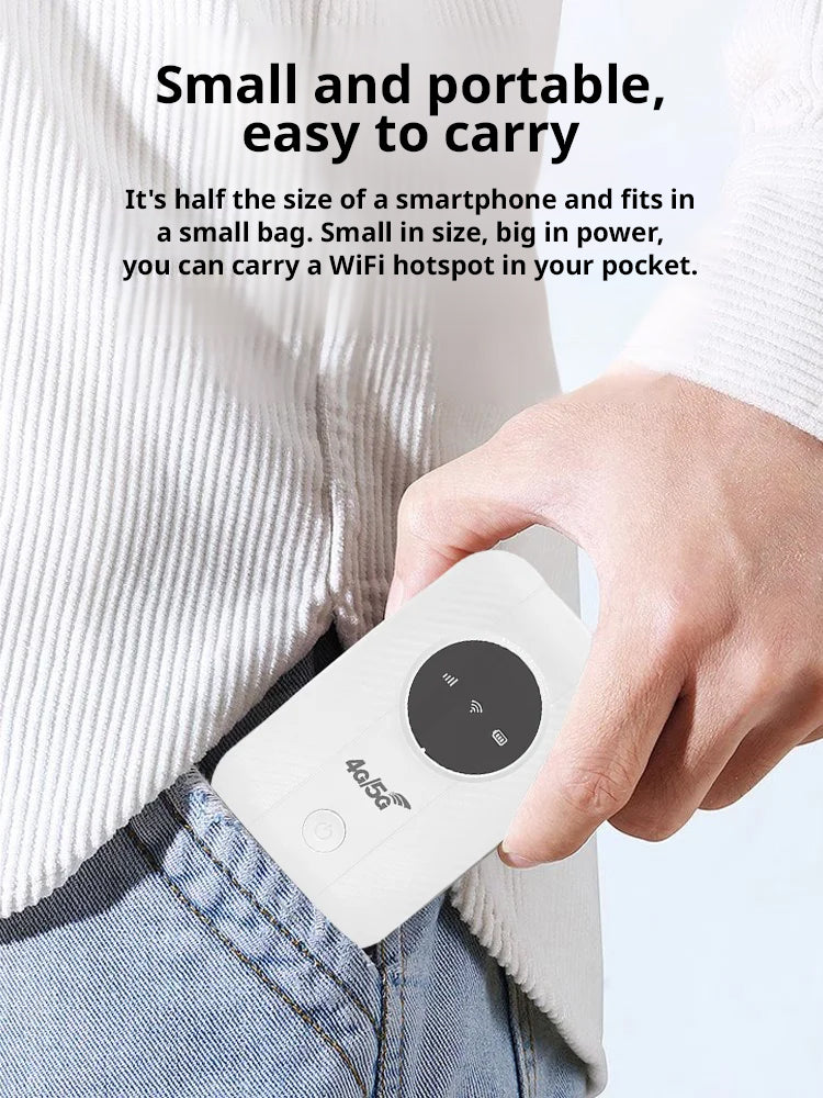 【Available worldwide】5G wireless portable WiFi, unlimited data for life✅2025 sales No. 1, Lifetime free internet access!