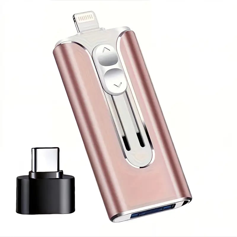 🔥تخفيضات سريعة ٥٠٪! 🔥 محرك أقراص فلاش USB ٤ في ١ بسعة ٣٢ إلى ١ تيرابايت✨للهواتف وأجهزة الكمبيوتر