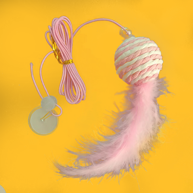 😻Hanging Bouncing Cats Toy