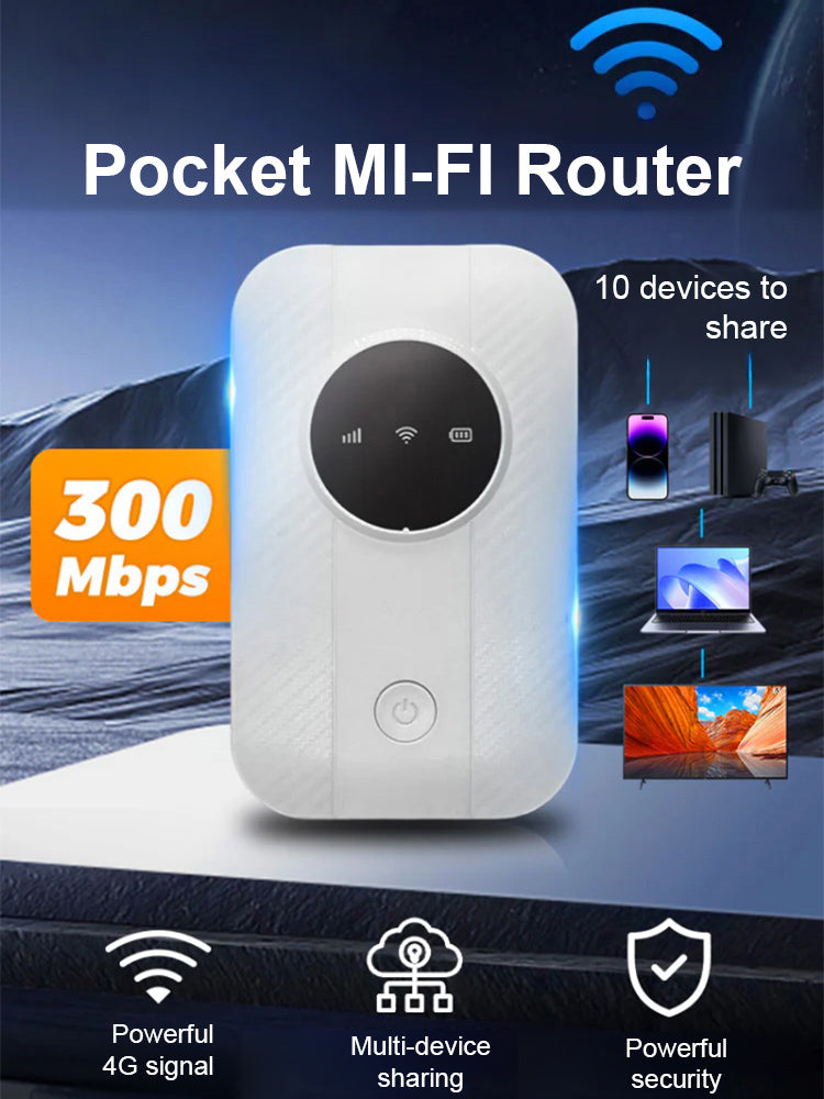 【Available worldwide】5G wireless portable WiFi, unlimited data for life✅2025 sales No. 1, Lifetime free internet access!