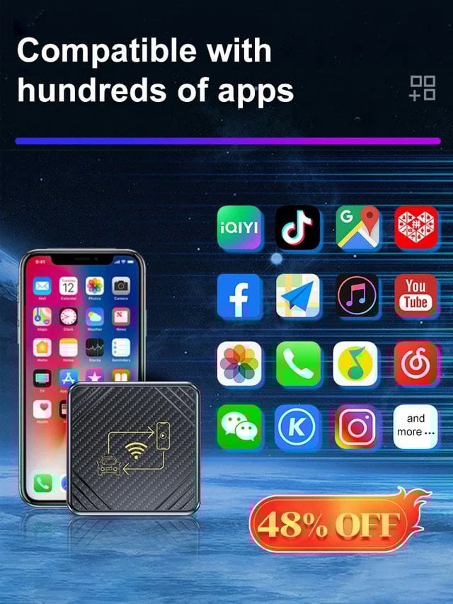 🔥آخر تخفيضات 48% 🔥صندوق السيارة المتصل