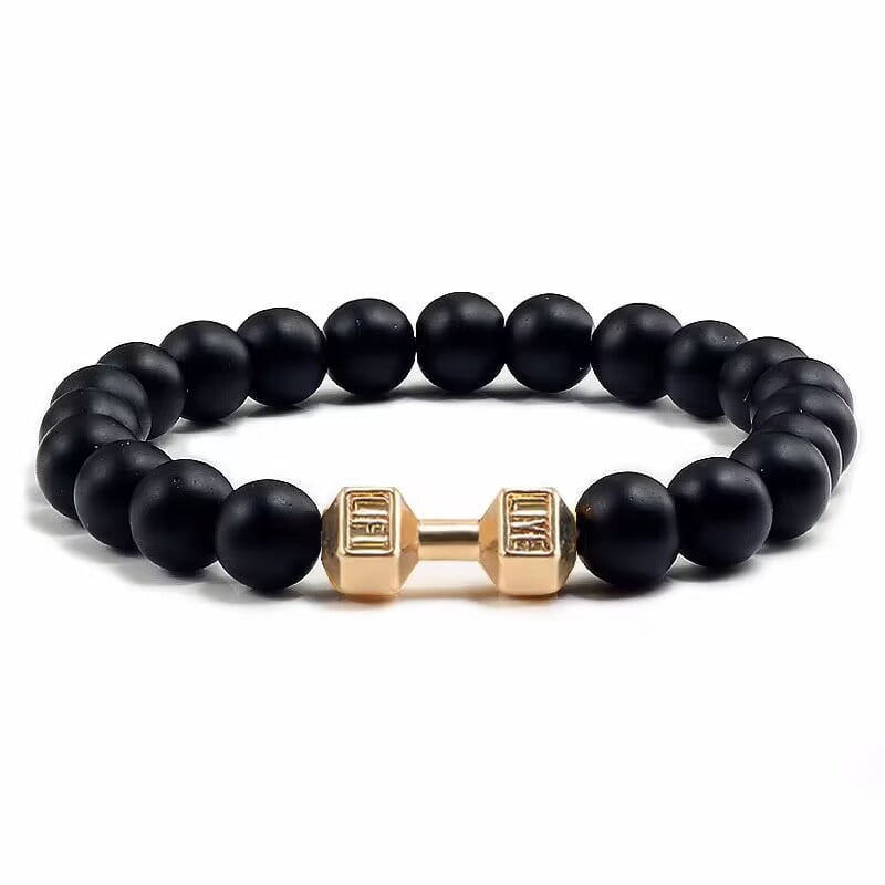🔥Last day for 50% off-Dumbbell Bracelet, The Symbol Of Fitness Enthusiasts!