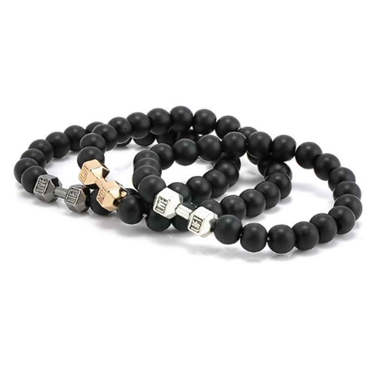 🔥Last day for 50% off-Dumbbell Bracelet, The Symbol Of Fitness Enthusiasts!