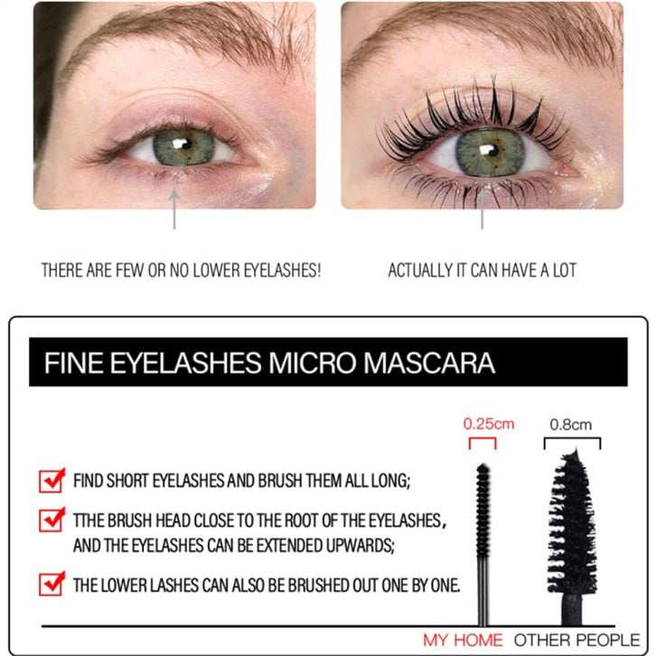 🔥2025 New Thick, Curling, Long-lasting Mascara, Waterproof, Sweat-proof, Lengthening, Non-smudged