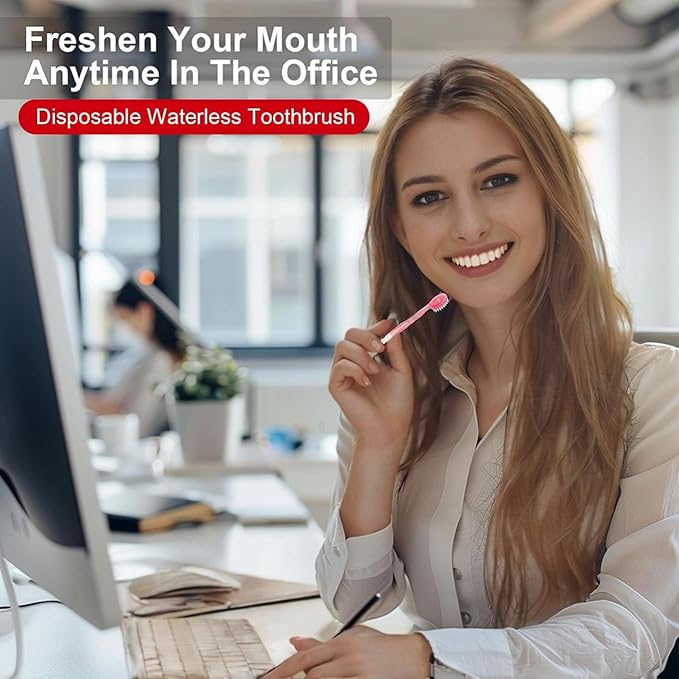 🥳Crazy Deals – Up to 49% Off!🎁5 in 1 Mini Toothbrush & Floss & Tongue Scraper & Toothpick Set