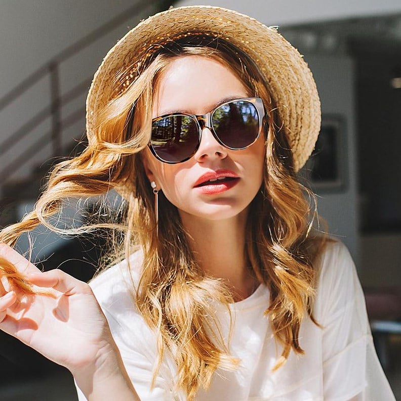 🔥Hot Sale 📢 2025 New Polarized UV400 Protection Trendy Round Cat-eye Sunglasses 😺🕶️