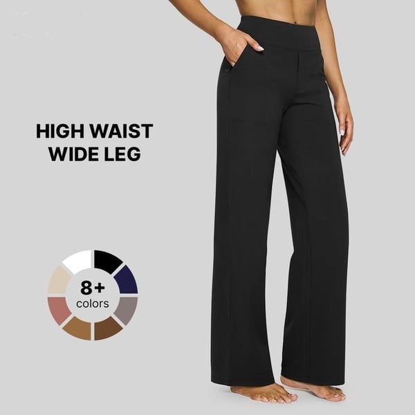 ⏰Buy 2 Get 1 Free🎁Loose High-Waist Business Casual Pants Yoga Pants